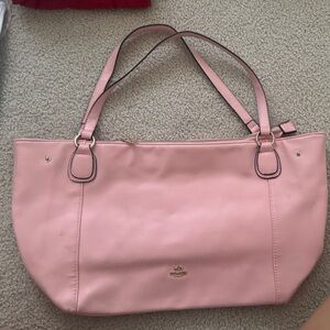 Coach Light Pink Women's Tote Bag